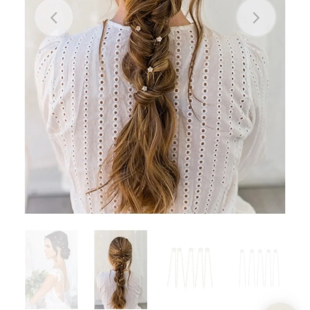 Brides & Hairpins Swarovski crystals DANAI PIN SET OF 5